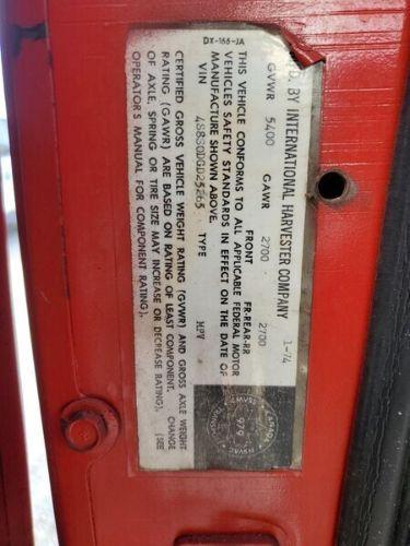 1974 International Scout