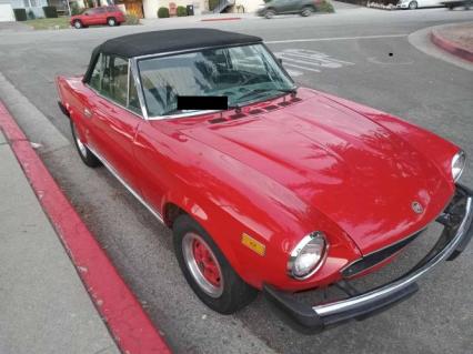 1979 Fiat Spider 200