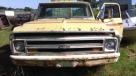 68 chevy 4x4 now 2wd parts or restore has title