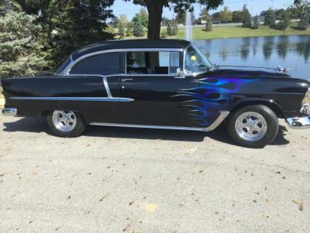 1955 Chevy Double Black Bel Air