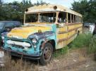 1957 Chevy 6700 school bus rat rod camper Ward