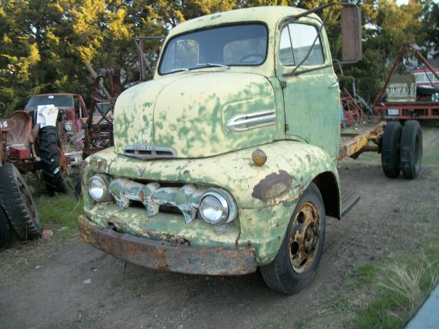1951 Ford COE cabover F5 truck rat street  rod