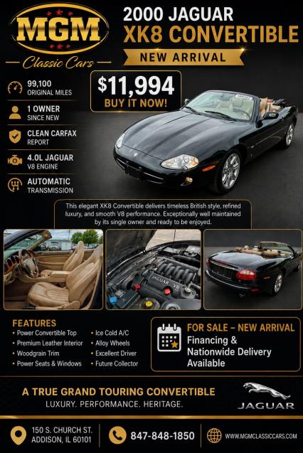 2000 Jaguar XK-Series