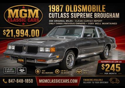 1987 Oldsmobile Cutlass Supreme