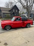 1970 CHEVY PICK UP STREET ROD BRAND NEW RED PAINT