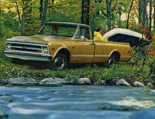 1972 chevy c10 short bed length
