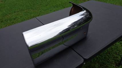 1958 Impala Front Left Bumper Section