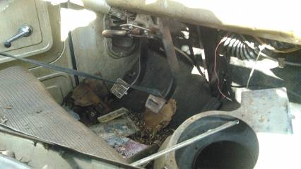 60-66 chevy pu clutch pedals with bellcrank