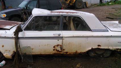 62 fairlane rear finish panel (parting car)