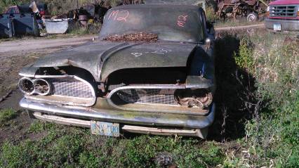 59 pontiac catalina left grill (parting car)