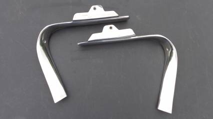 1956-57 4-Door HT Interior Back Glass Moldings