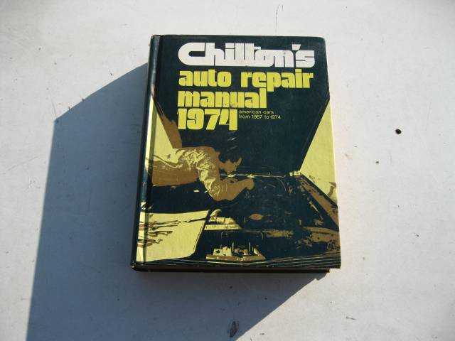 1967-74 CHILTON AUTO REPAIR MANUAL