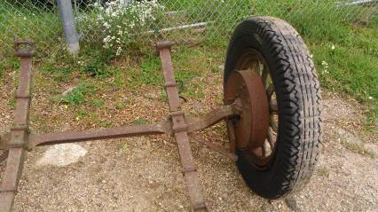 30\'s willys knight front axle assy and springs