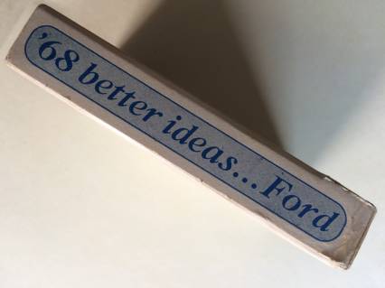 Rare 1968 Ford car line playing cards Deck