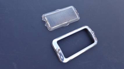 59-60 El Camino/Wagon Back-Up Light Lens and Bezel