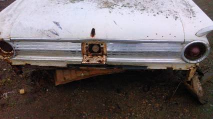 62 fairlane rear finish panel (parting car)