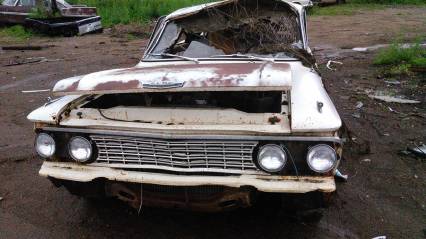 62 fairlane rear finish panel (parting car)