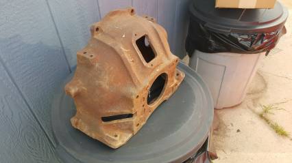 Chevy 235 bellhousing